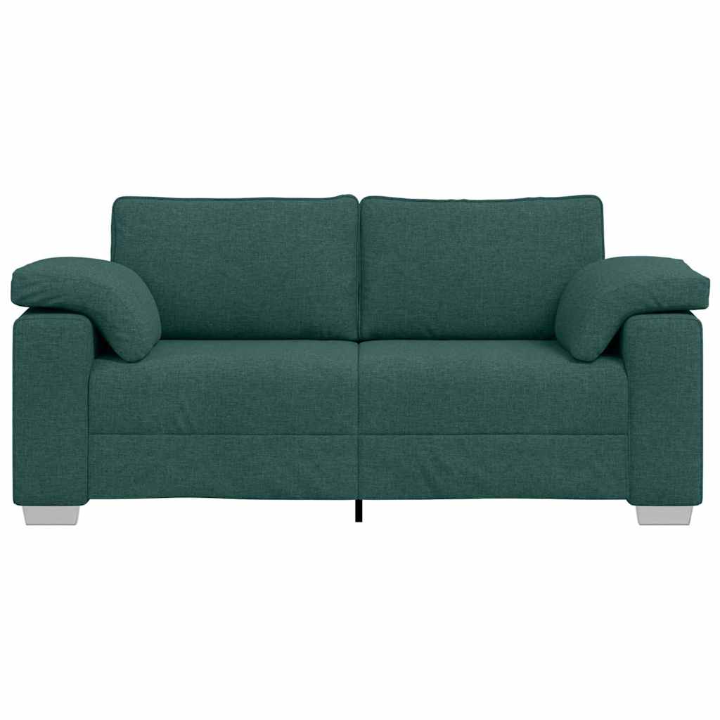 Canapea cu pernă Verde închis 180 x 77 x 82 cm țesătură GartenMobel Dekor