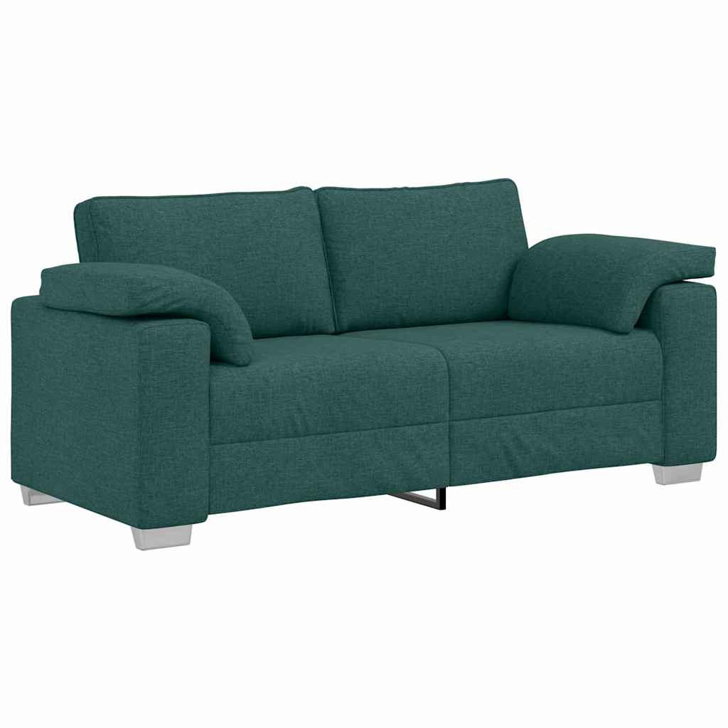 Canapea cu pernă Verde închis 180 x 77 x 82 cm țesătură GartenMobel Dekor