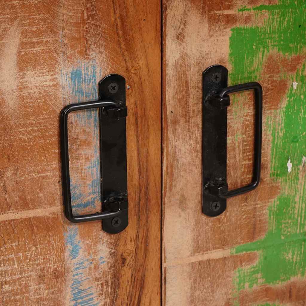 Highboard cu Uși Maro Lemn masiv recuperat și metal GartenMobel Dekor