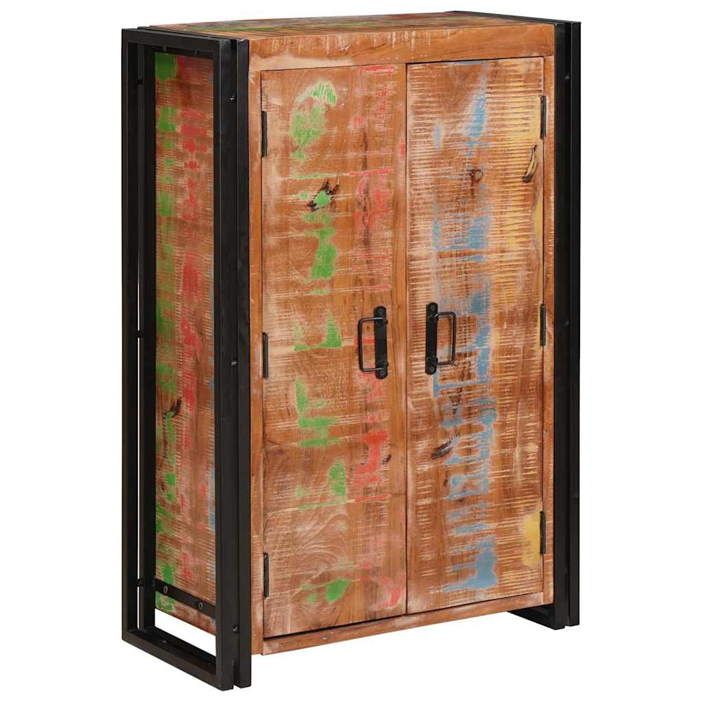 Highboard cu Uși Maro Lemn masiv recuperat și metal GartenMobel Dekor