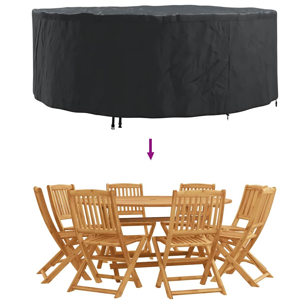 Husă pentru mobilier de exterior 244 x 244 x 85 cm GartenMobel Dekor