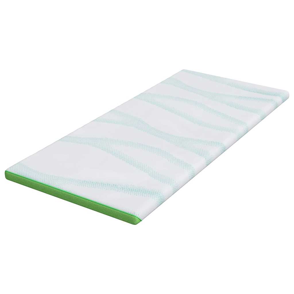 Păturile pentru saltea Alb și Verde 120 x 200 cm GartenMobel Dekor