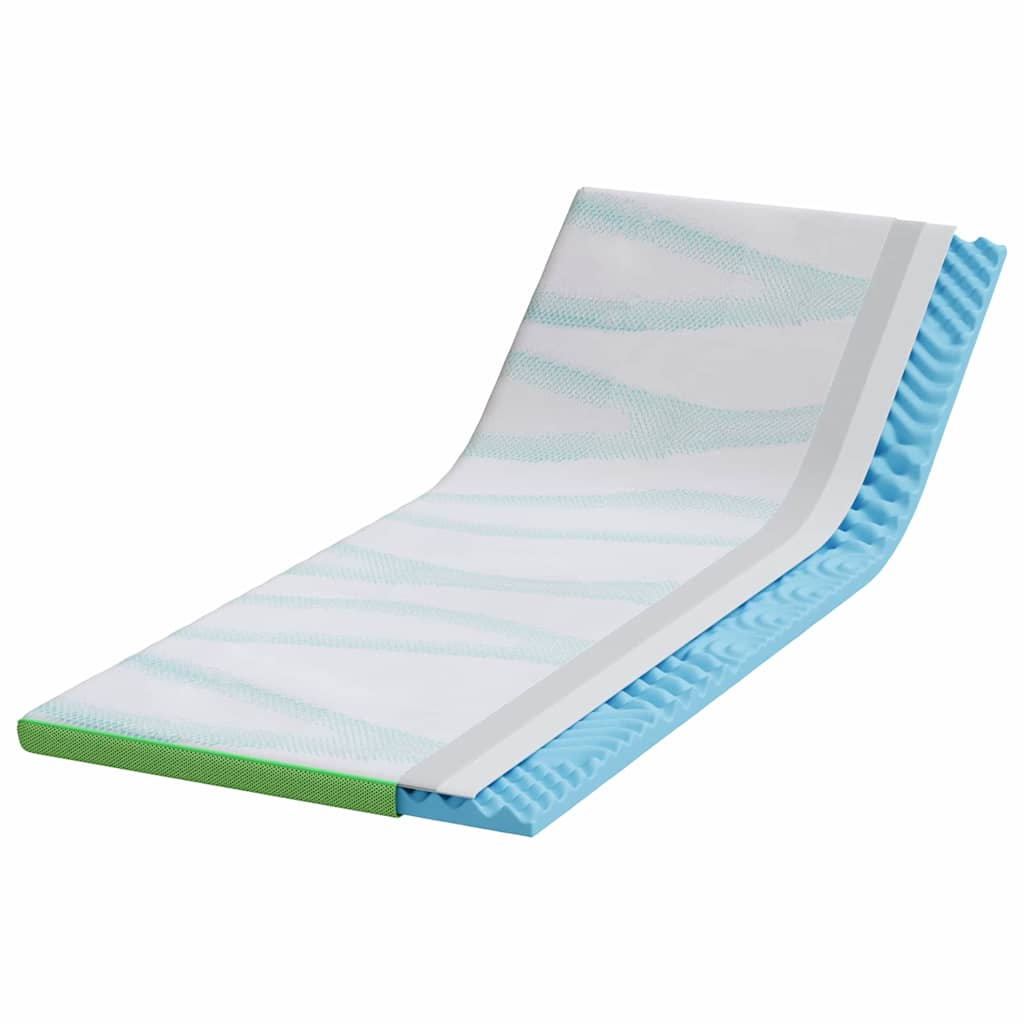 Păturile pentru saltea Alb și Verde 70 x 200 cm GartenMobel Dekor