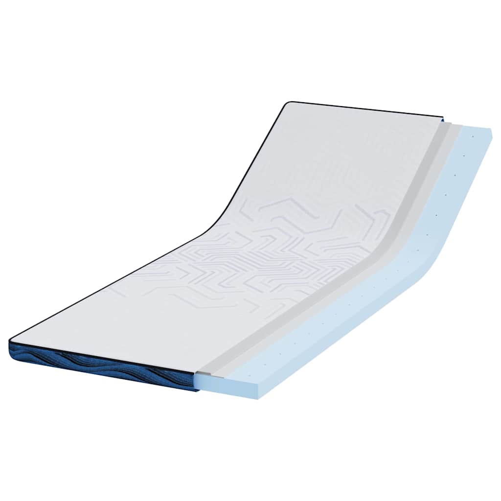 Păturile pentru saltea Alb și albastru 80 x 200 cm GartenMobel Dekor