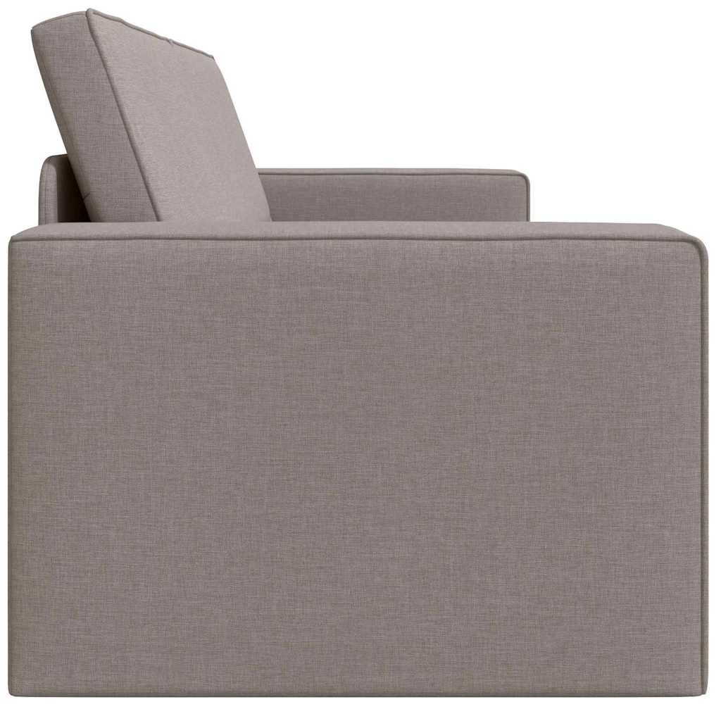 Canapea extensibilă de podea Gri taupe 245 x 78 x 77 cm GartenMobel Dekor