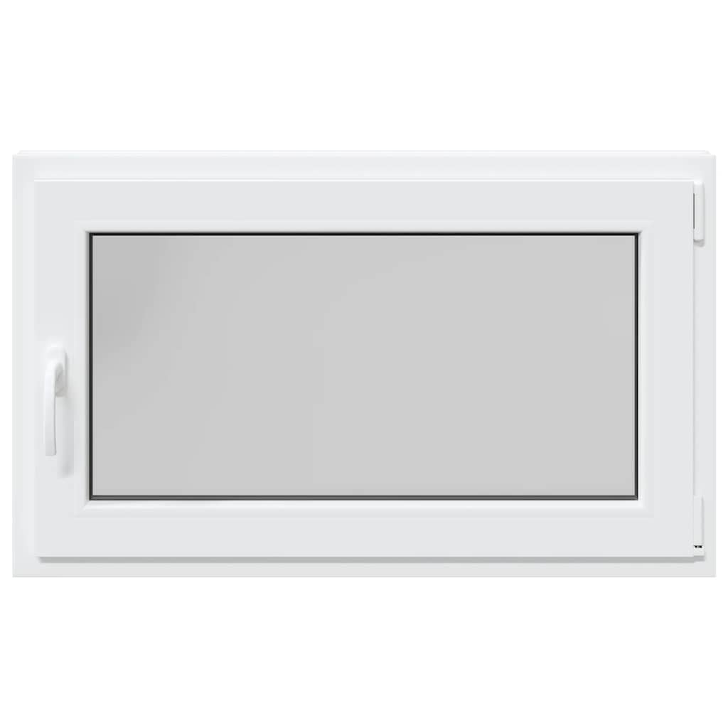 Fereastră de subsol „RISOR” 100x60 cm oscilo-batantă DIN dreapta, albă GartenMobel Dekor