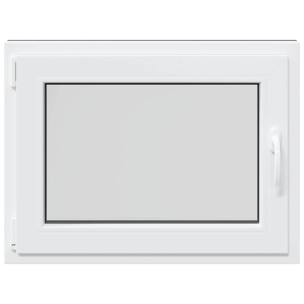 Fereastră de subsol „RISOR” 80x50 cm oscilo-batantă DIN stânga antracit GartenMobel Dekor