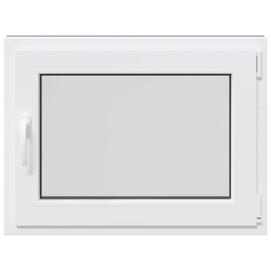 Fereastră de subsol „RISOR” 80x60 cm oscilo-batantă DIN dreapta antracit GartenMobel Dekor