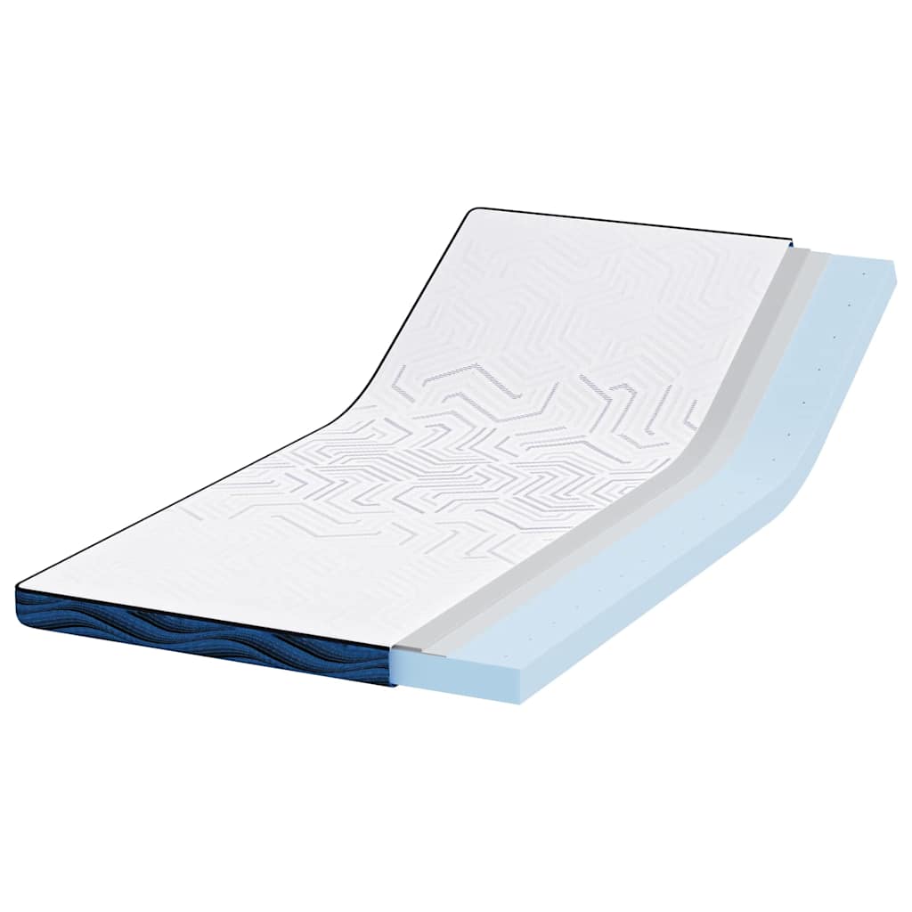 Păturile pentru saltea Alb și albastru 90 x 200 cm GartenMobel Dekor