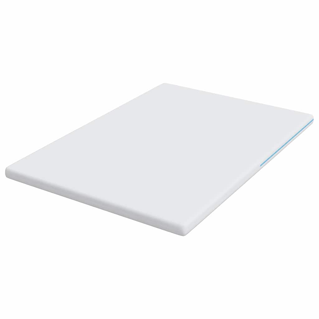 Saltea Alb 160 x 200 cm Spumă cu memorie și gel GartenMobel Dekor