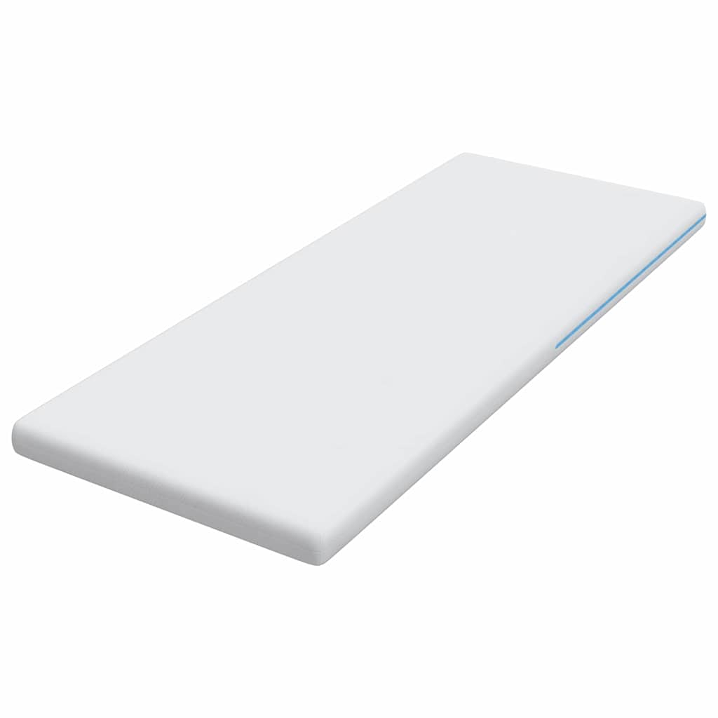 Saltea Alb 80 x 200 cm Spumă cu memorie și gel GartenMobel Dekor