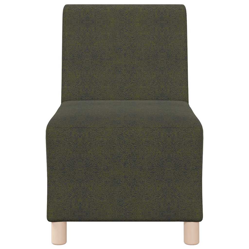 Unitate Sofa Modulară Fără Brațe Verde Army 55 x 74 x 82 cm GartenMobel Dekor
