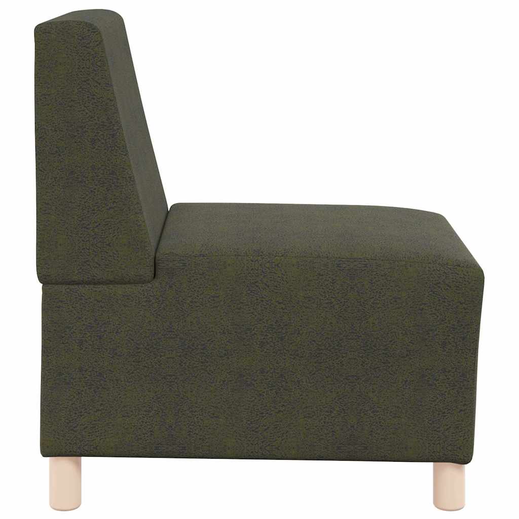 Unitate Sofa Modulară Fără Brațe Verde Army 55 x 74 x 82 cm GartenMobel Dekor