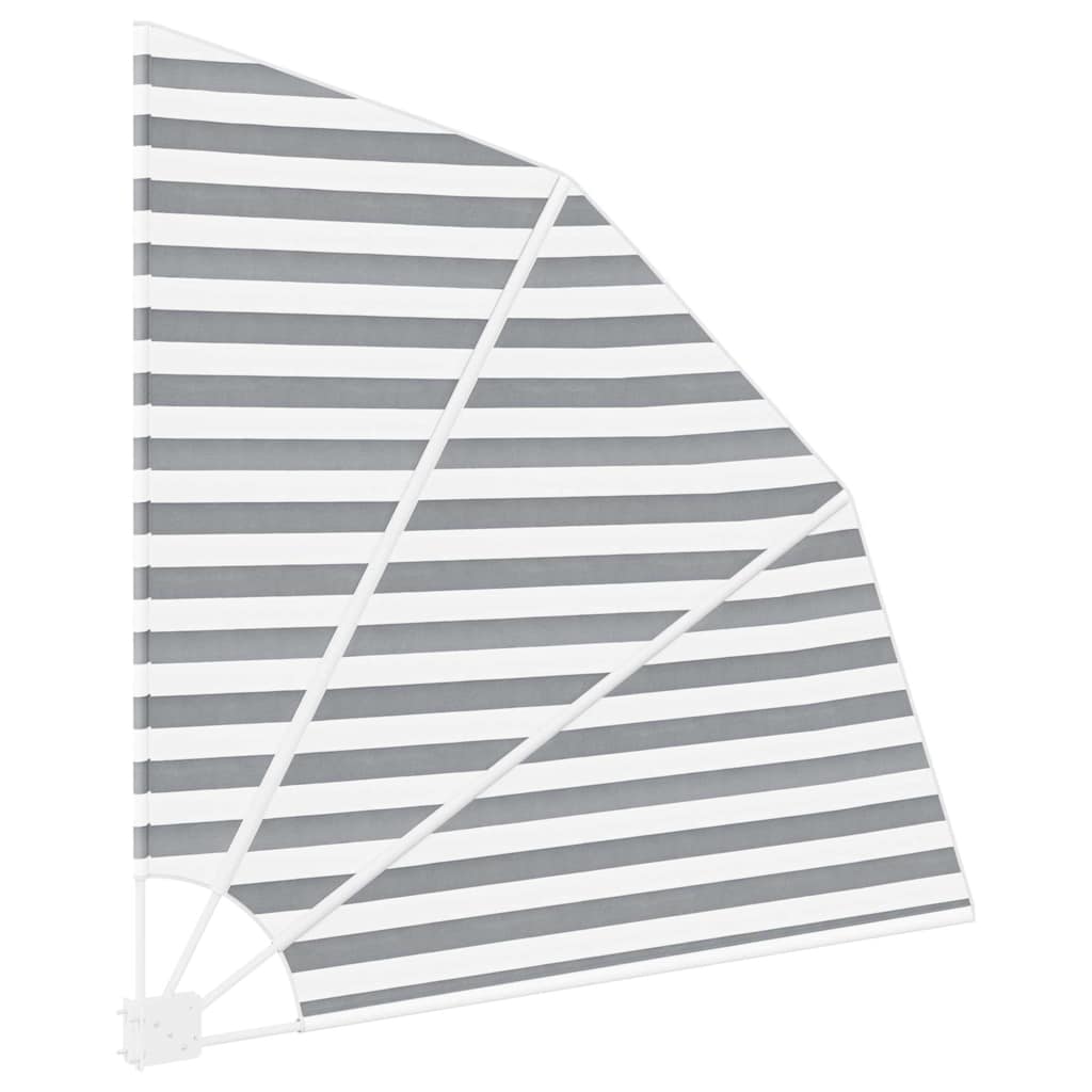 Ecran de intimitate pentru balcon Antracit și alb 140 x 140 cm GartenMobel Dekor