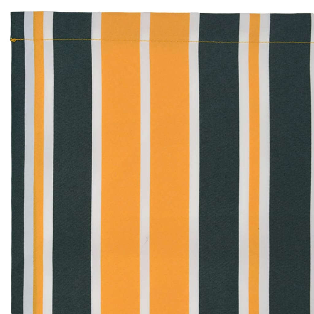 Material de înlocuire pentru copertină Verde și galben GartenMobel Dekor