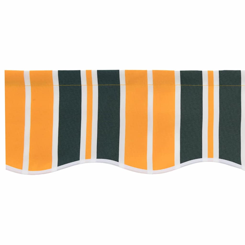 Material de înlocuire pentru copertină Verde și galben GartenMobel Dekor