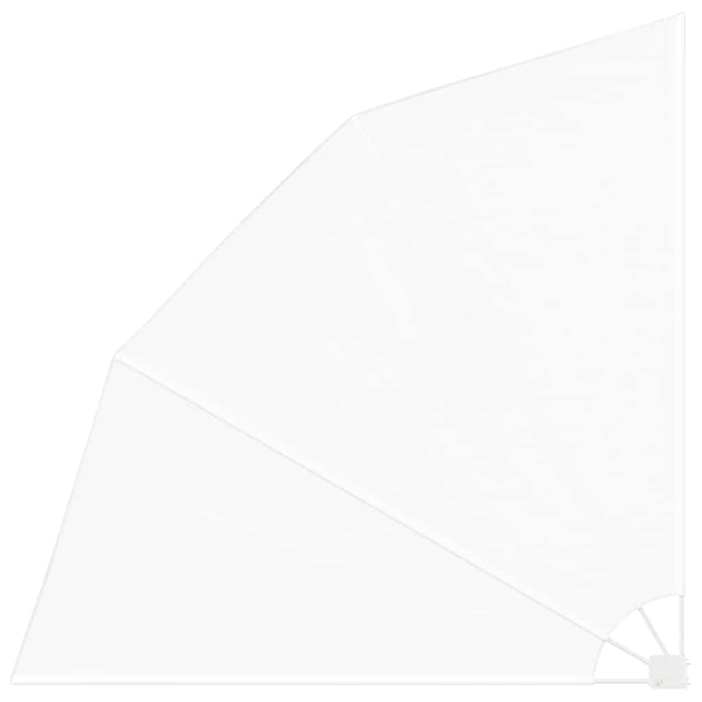 Ecran de intimitate pentru balcon Alb 210 x 210 cm țesătură GartenMobel Dekor