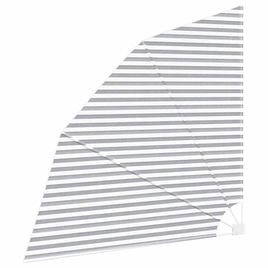 Ecran de intimitate pentru balcon Antracit și alb 210 x 210 cm GartenMobel Dekor