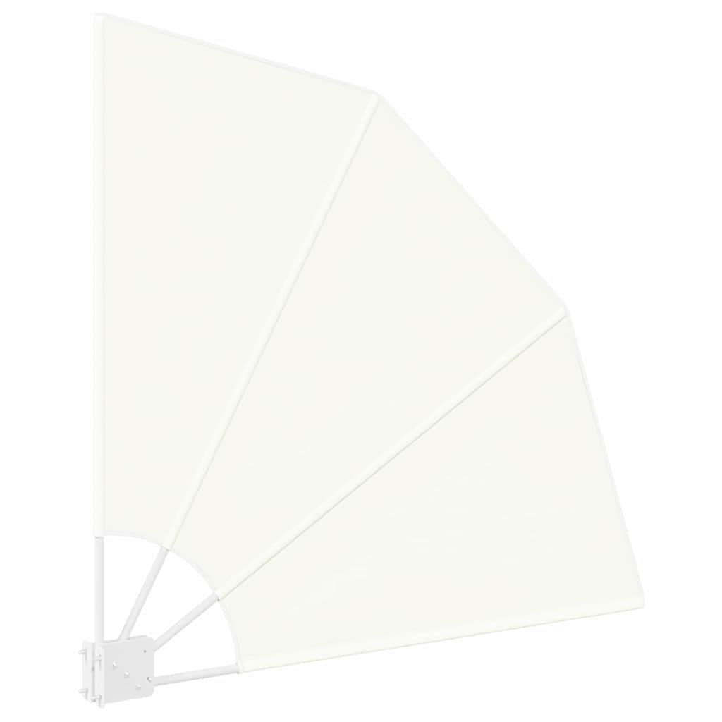 Ecran de intimitate pentru balcon Crem 115 x 115 cm țesătură GartenMobel Dekor