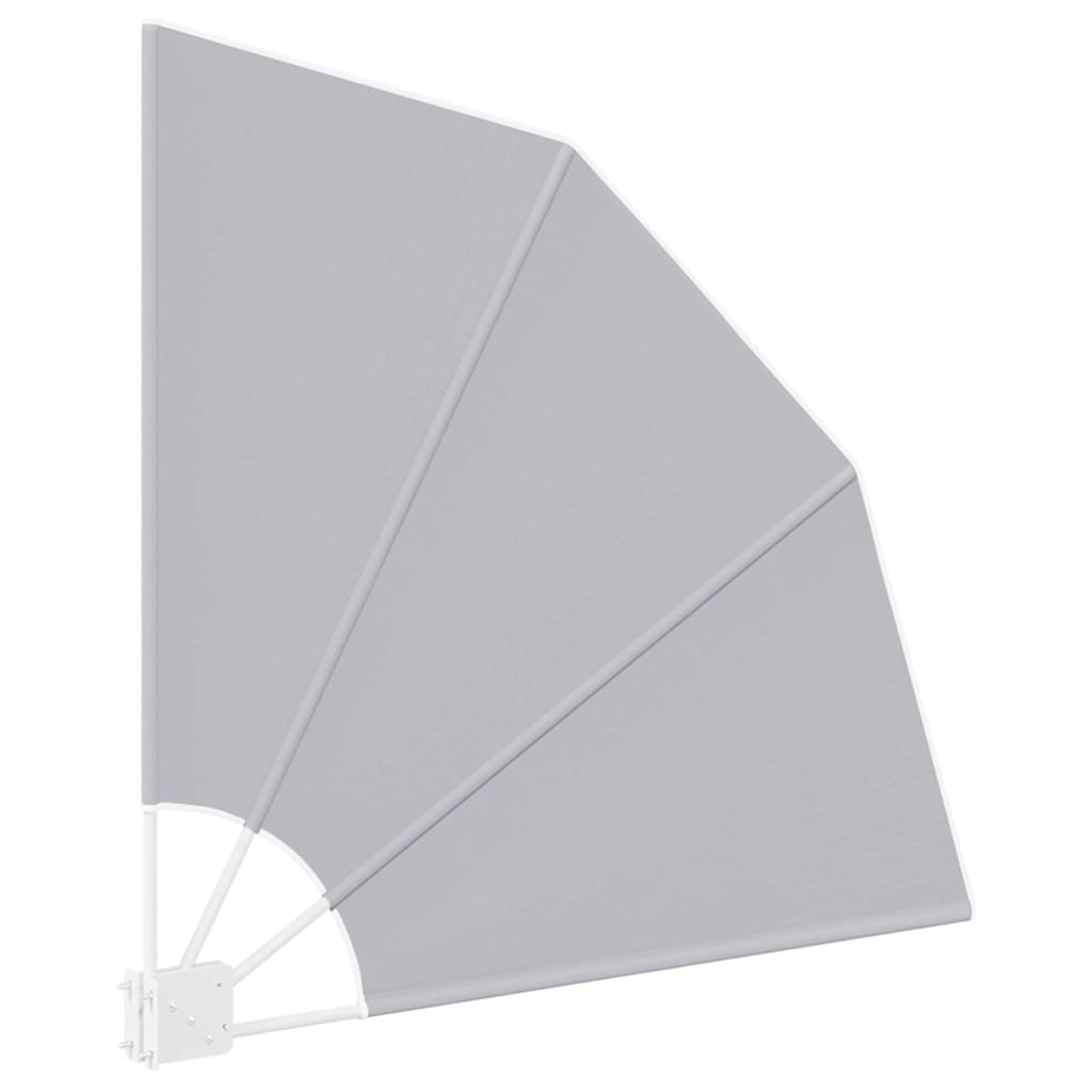 Ecran de intimitate pentru balcon Gri 115 x 115 cm țesătură GartenMobel Dekor