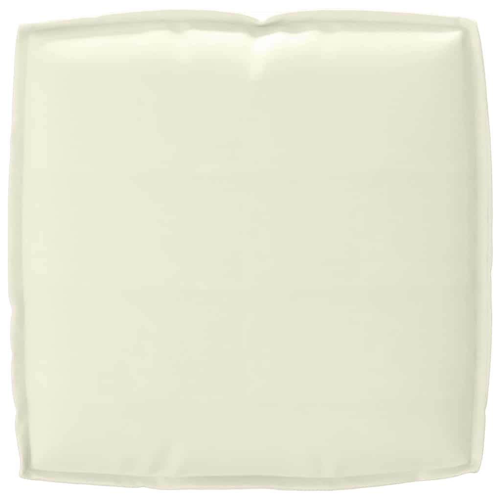 Pernă pentru șezut din paleți Crem 50 x 50 x 12 cm GartenMobel Dekor
