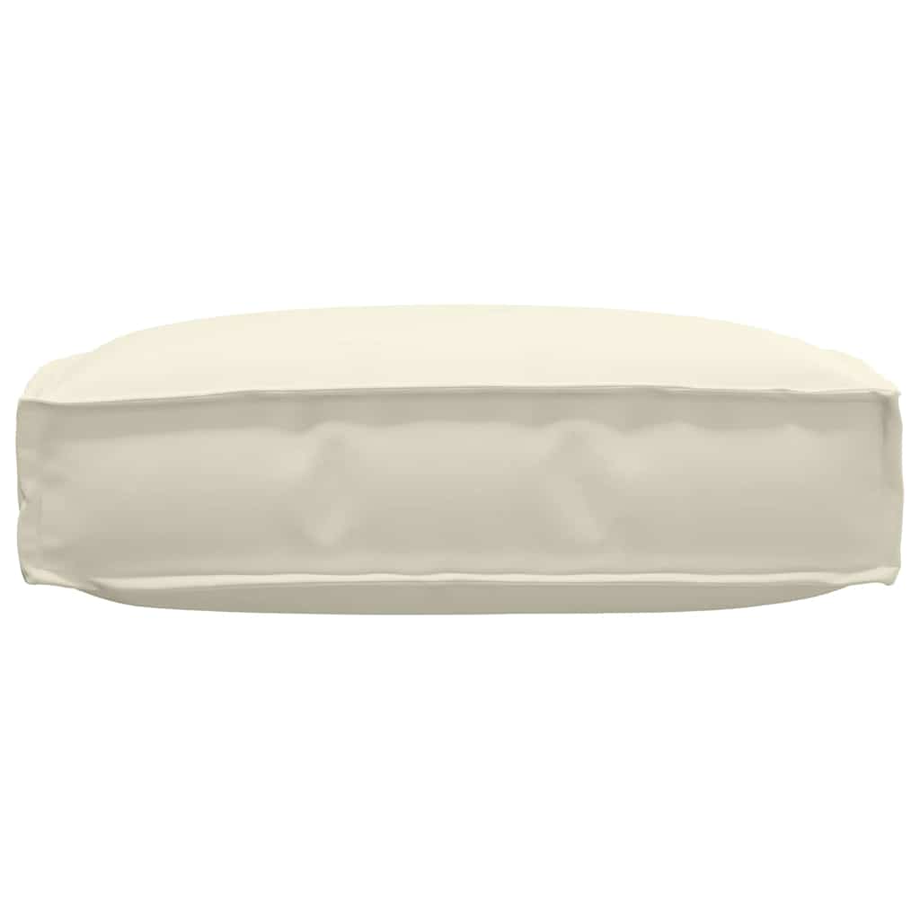 Pernă pentru șezut din paleți Crem 60 x 60 x 12 cm GartenMobel Dekor