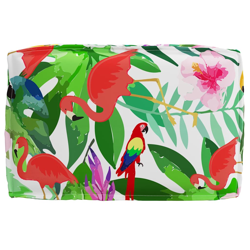 Pernă pentru șezut din paleți Floral Multicolour 60 x 40 x 8 cm GartenMobel Dekor