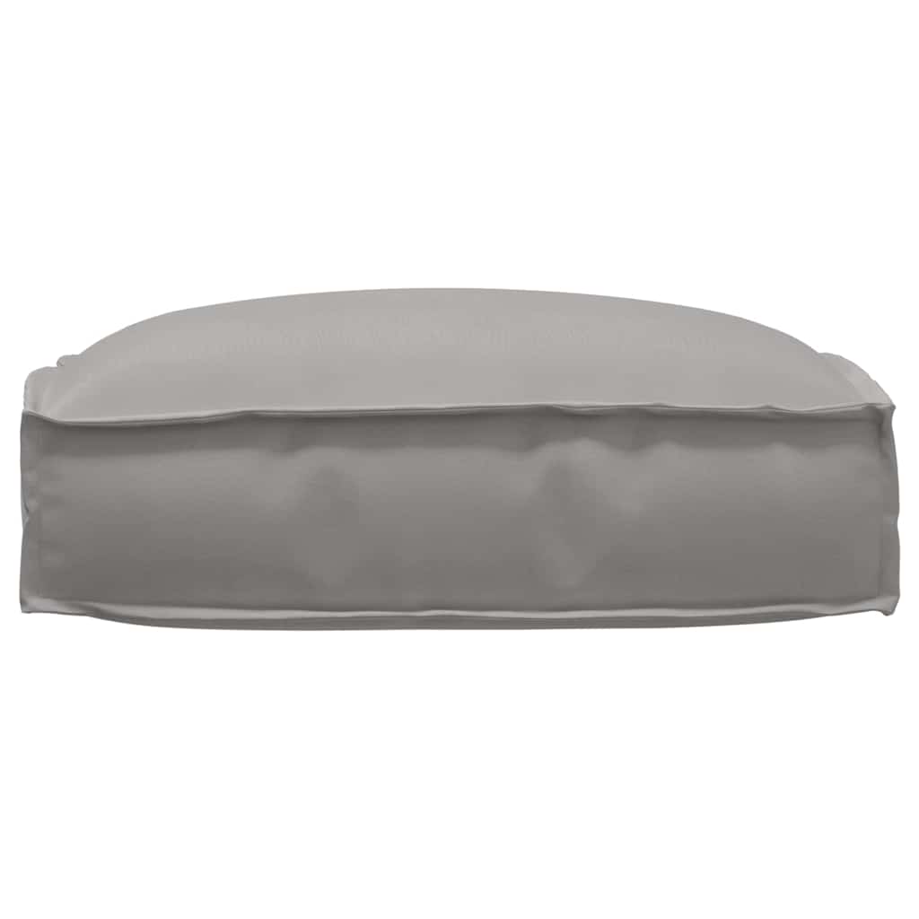 Pernă pentru șezut din paleți Gri 50 x 50 x 12 cm Tafeta Oxford GartenMobel Dekor