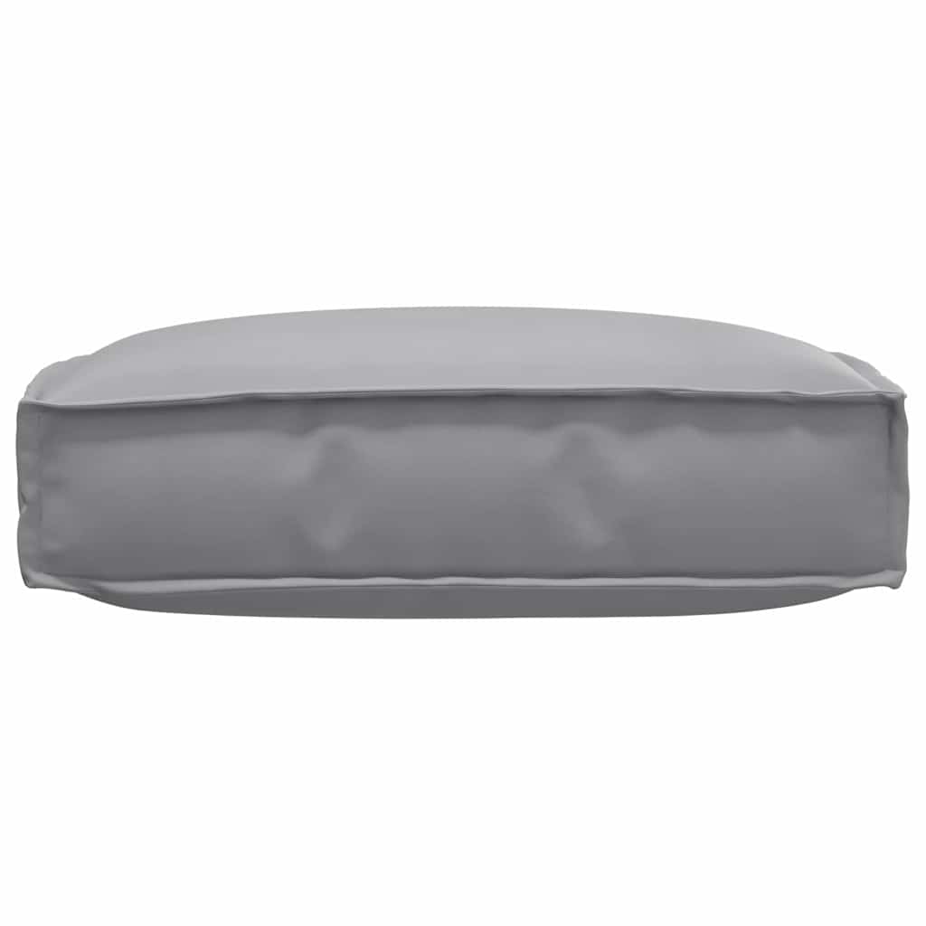 Pernă pentru șezut din paleți Gri 60 x 60 x 12 cm Tafeta Oxford GartenMobel Dekor