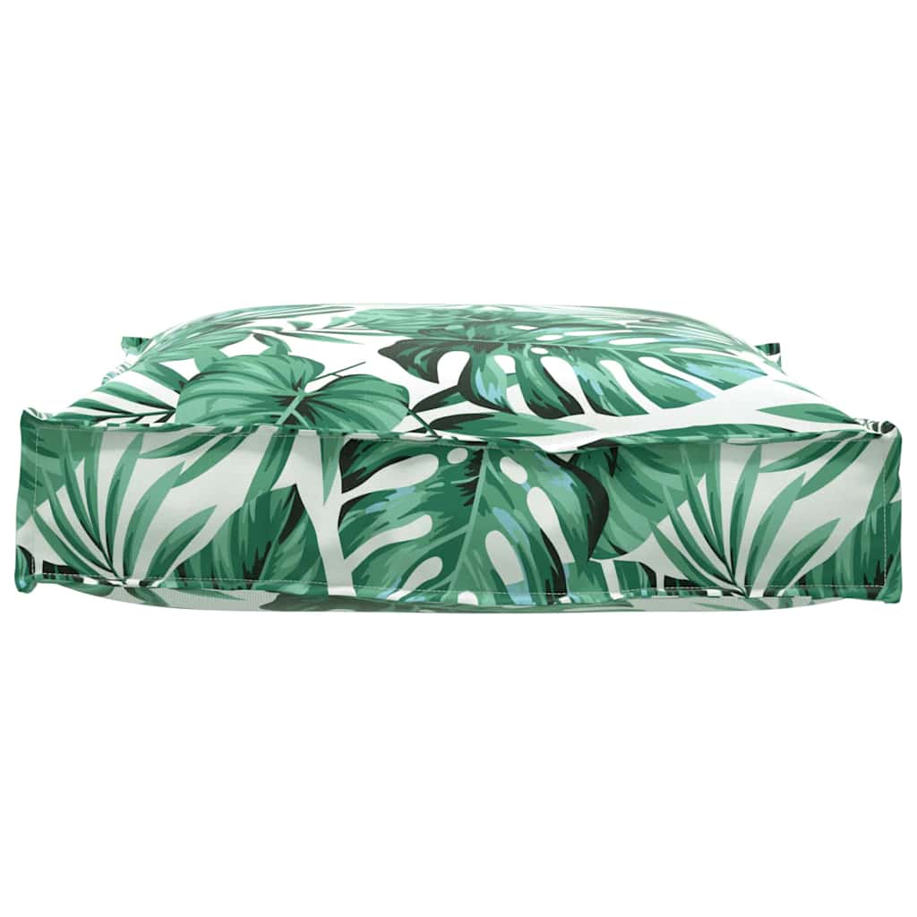 Pernă pentru șezut din paleți model frunze 70 x 70 x 12 cm GartenMobel Dekor