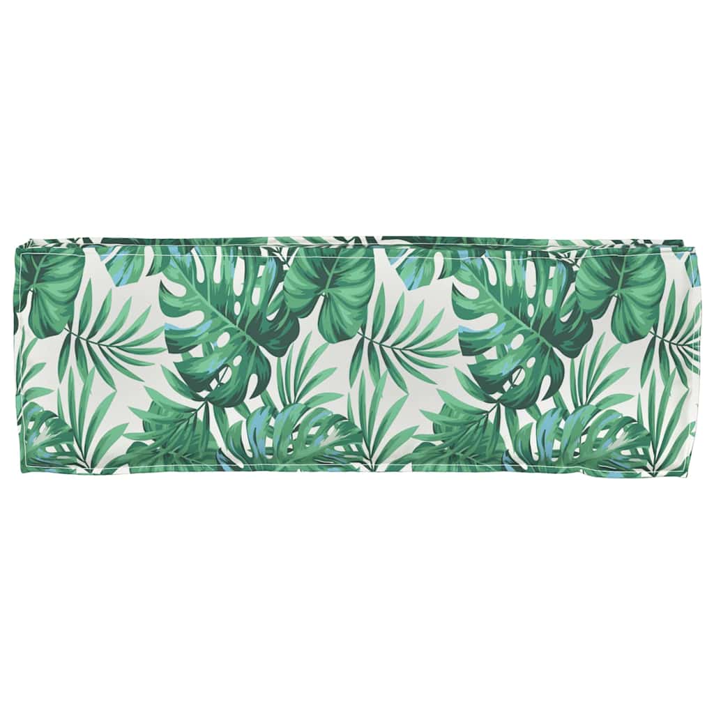 Pernă pentru bancă din paleți model frunze 120 x 40 x 8 cm GartenMobel Dekor