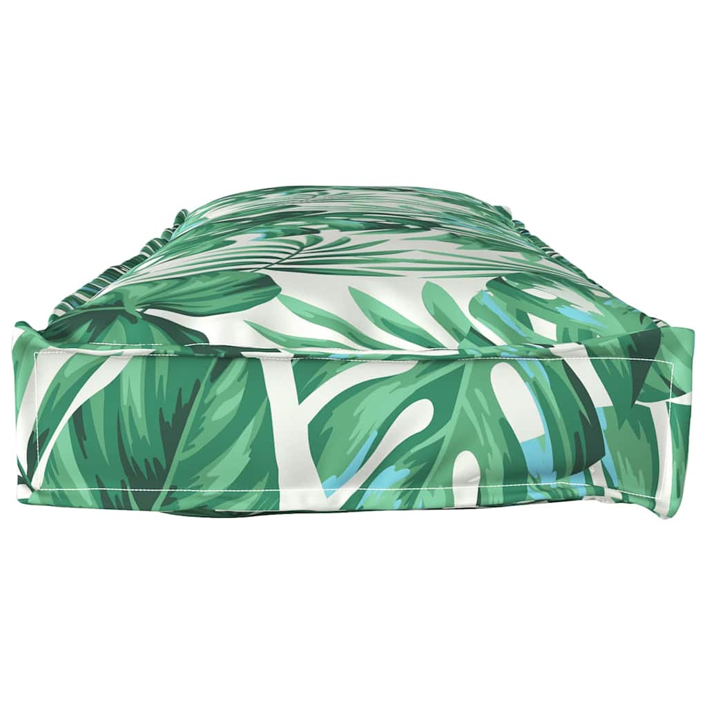 Pernă pentru bancă din paleți model frunze 120 x 40 x 8 cm GartenMobel Dekor