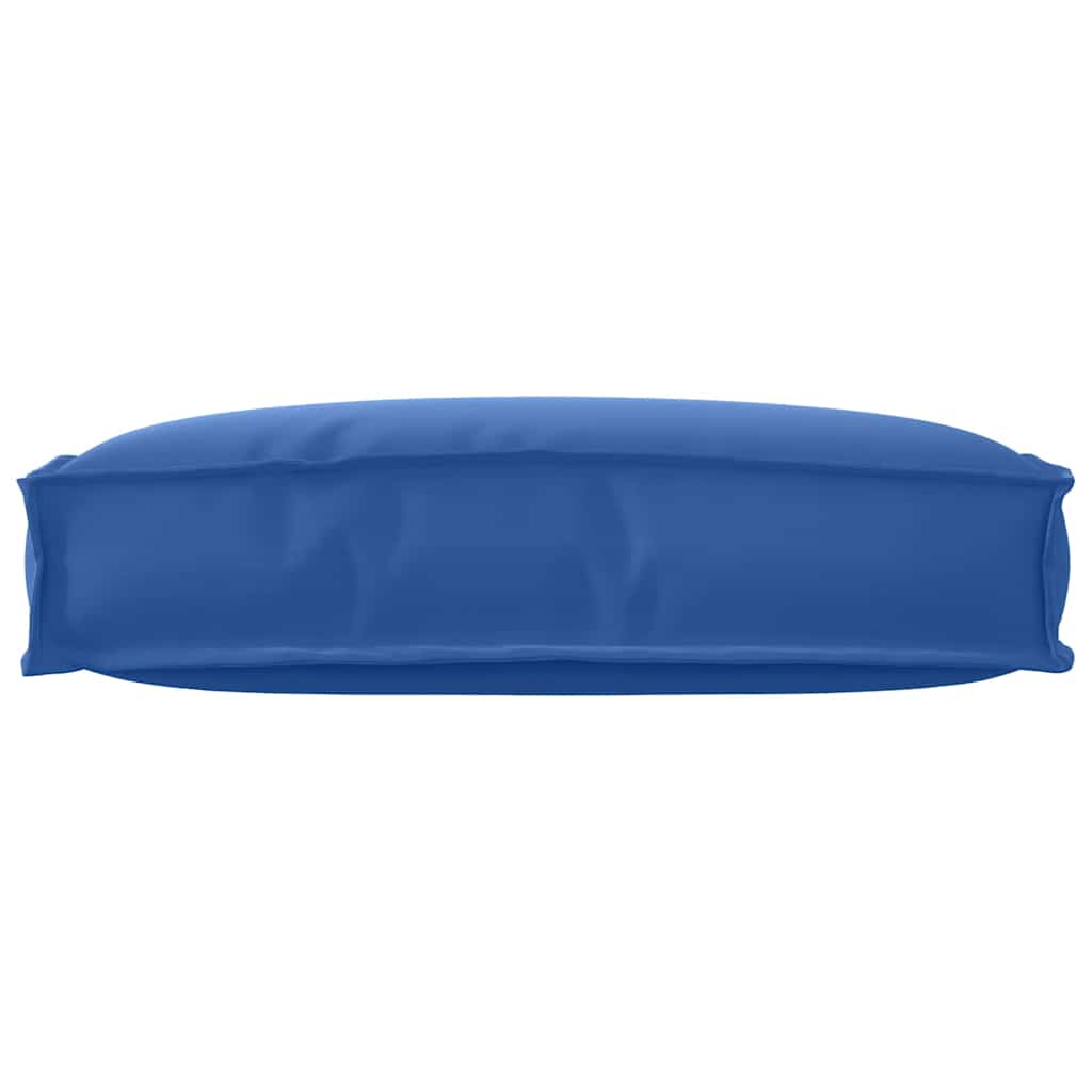 Pernă pentru spătar din paleți Albastru regal 60 x 40 x 12 cm GartenMobel Dekor