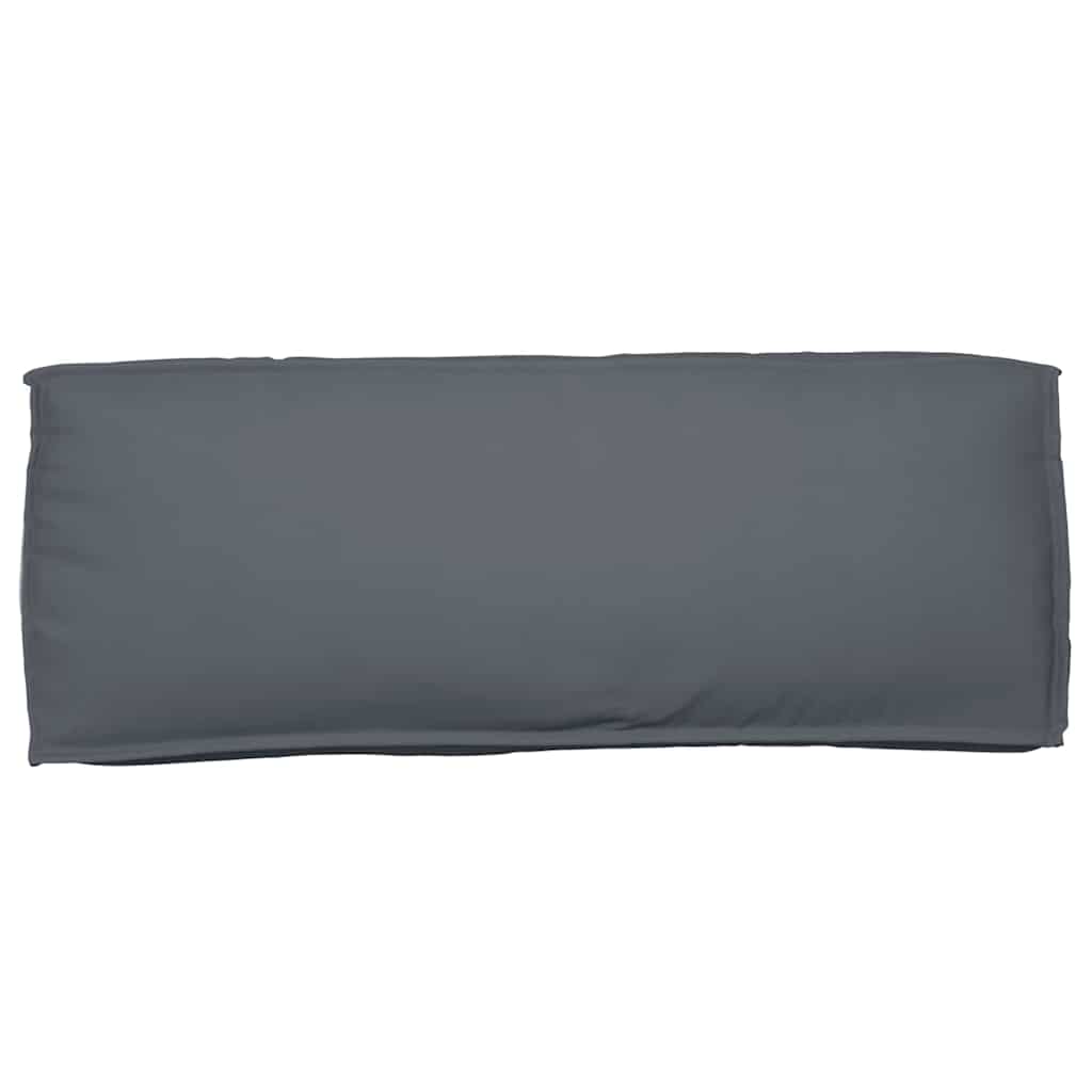 Pernă pentru spătar din paleți Antracit 120 x 40 x 12 cm GartenMobel Dekor