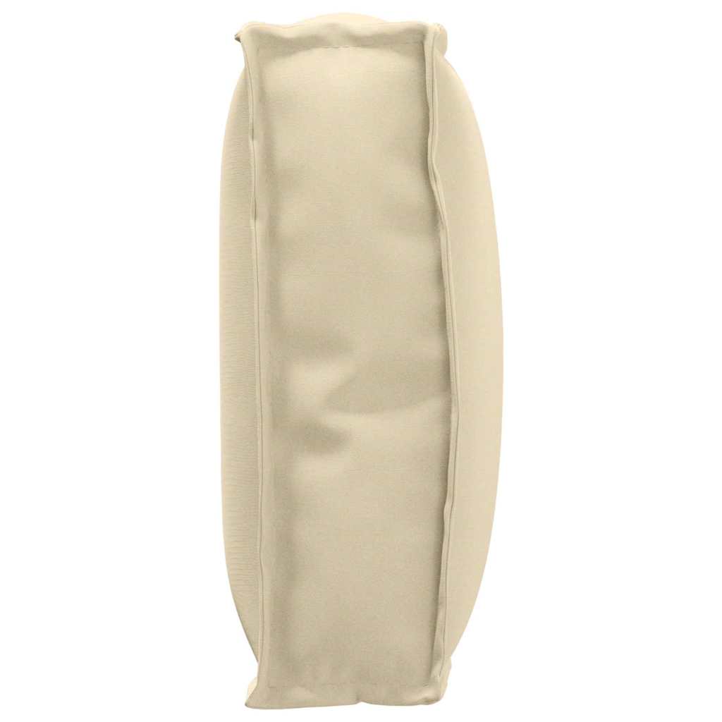 Pernă pentru spătar din paleți cu pernă Bej 60 x 40 x 12 cm GartenMobel Dekor