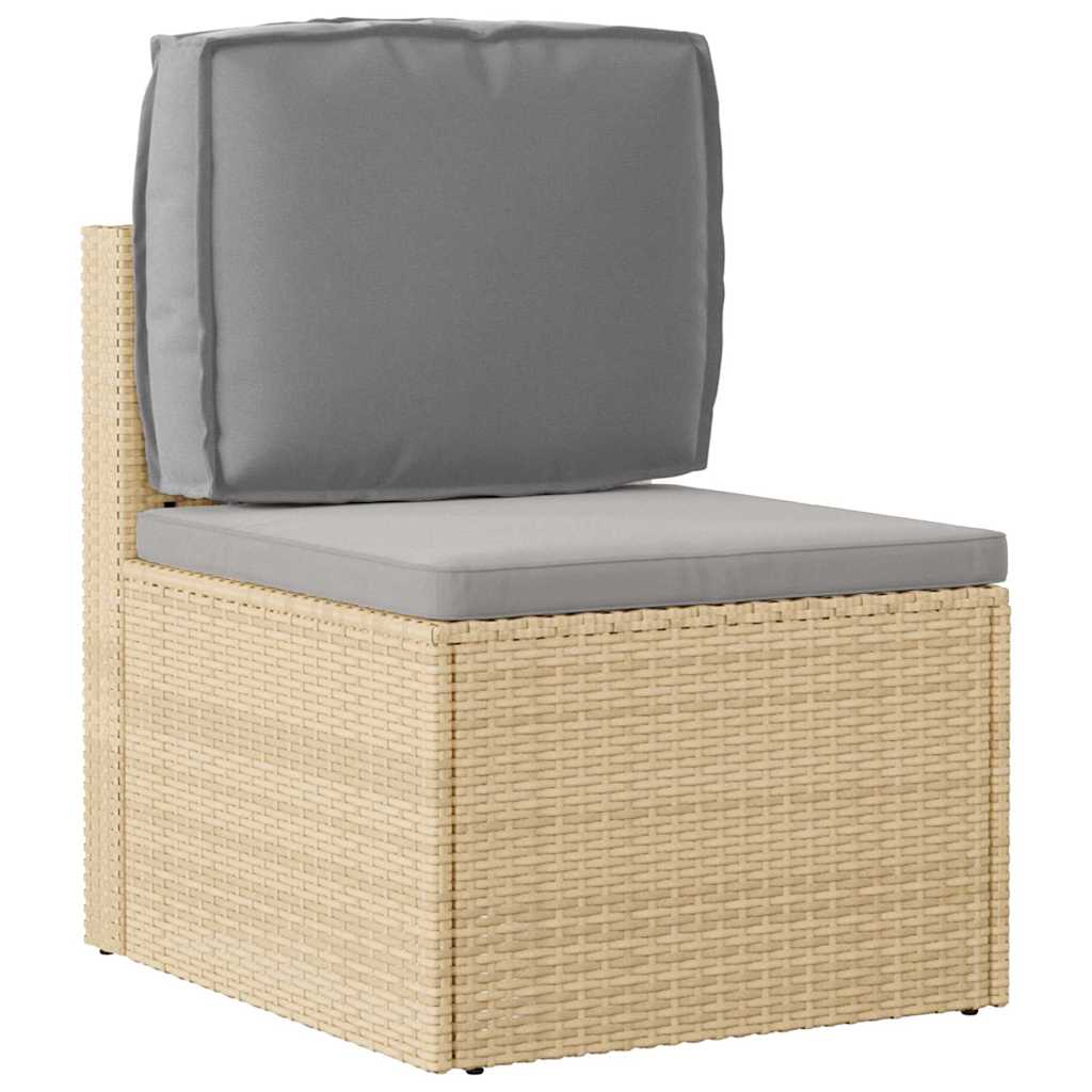 Pernă pentru spătar din paleți cu pernă Gri 50 x 40 x 12 cm GartenMobel Dekor