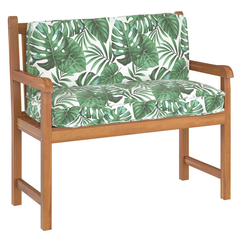 Pernă pentru spătar din paleți model frunze 120 x 40 x 12 cm GartenMobel Dekor