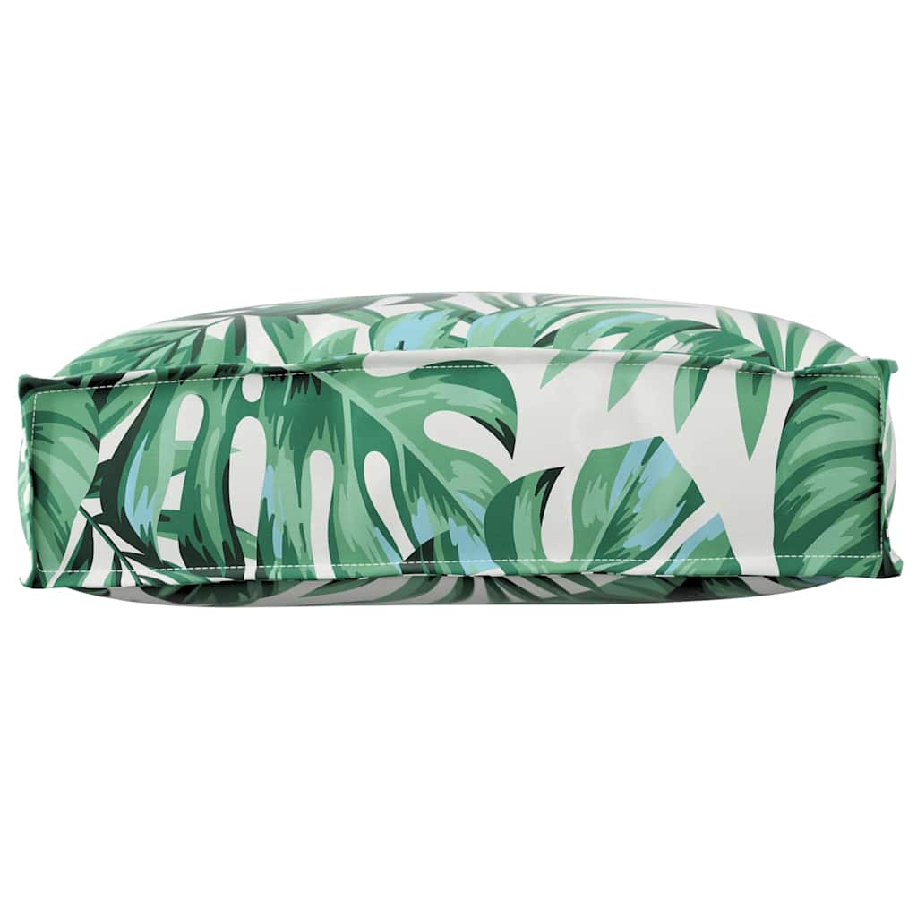 Pernă pentru spătar din paleți model frunze 50 x 40 x 12 cm GartenMobel Dekor