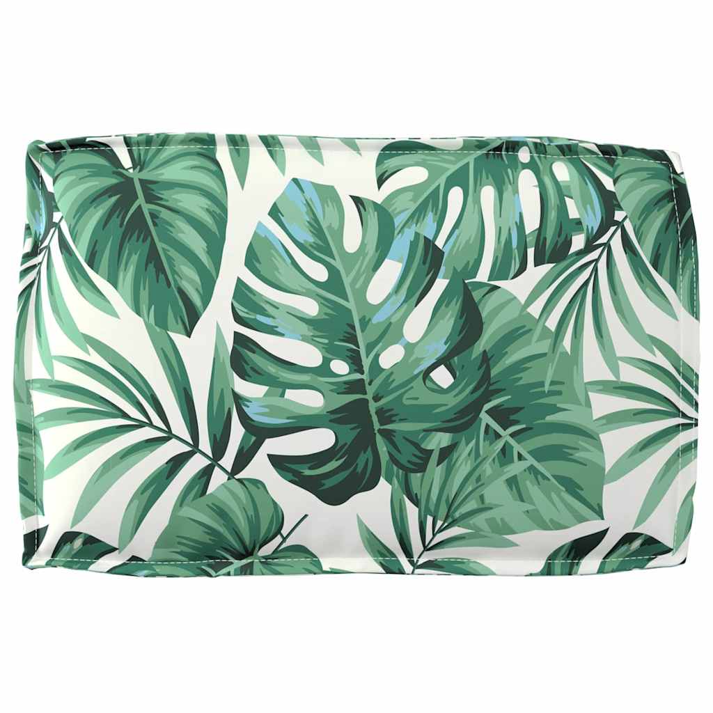 Pernă pentru spătar din paleți model frunze 60 x 40 x 12 cm GartenMobel Dekor