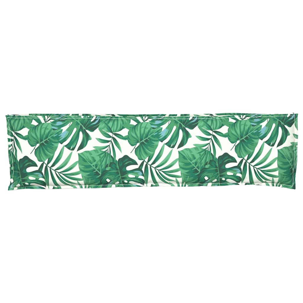 Pernă pentru bancă din paleți model frunze 150 x 40 x 8 cm GartenMobel Dekor