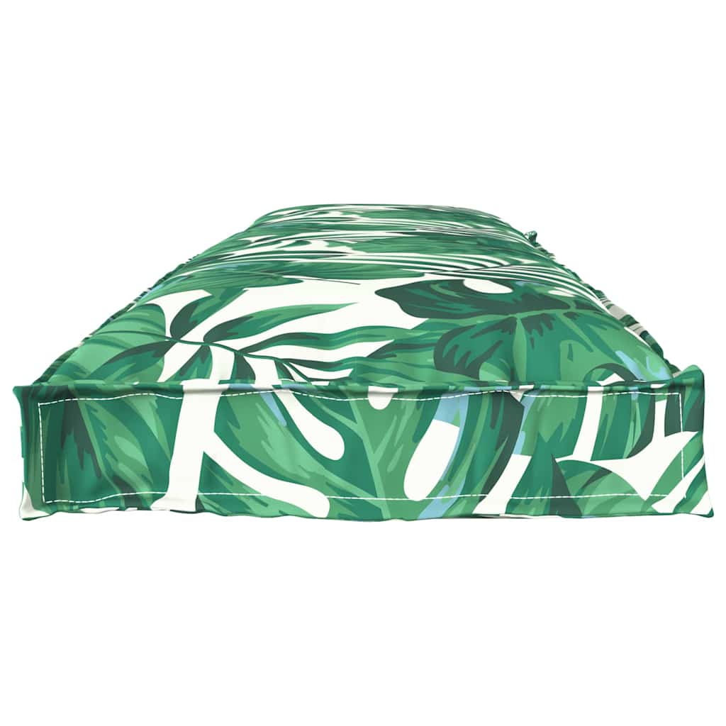 Pernă pentru bancă din paleți model frunze 150 x 40 x 8 cm GartenMobel Dekor