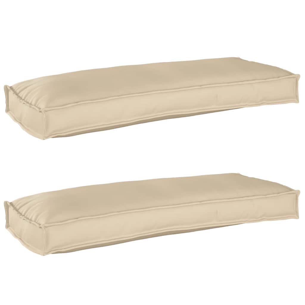 Set de perne pentru palet 2 pcs Bej 100 x 40 x 8 cm GartenMobel Dekor