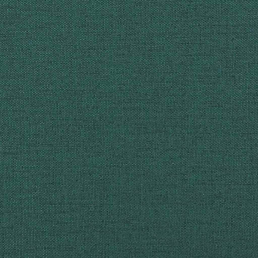 bancă Verde închis 113 x 57 x 39 cm țesătură GartenMobel Dekor