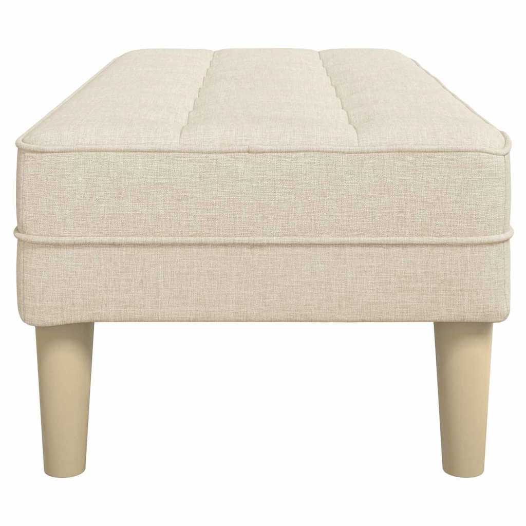 bancă in 113 x 57 x 39 cm țesătură GartenMobel Dekor