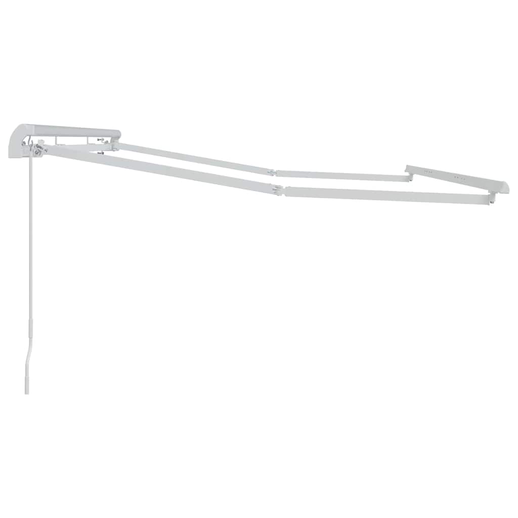 Cadru de copertină Alb 3.5 x 2 m Metal GartenMobel Dekor