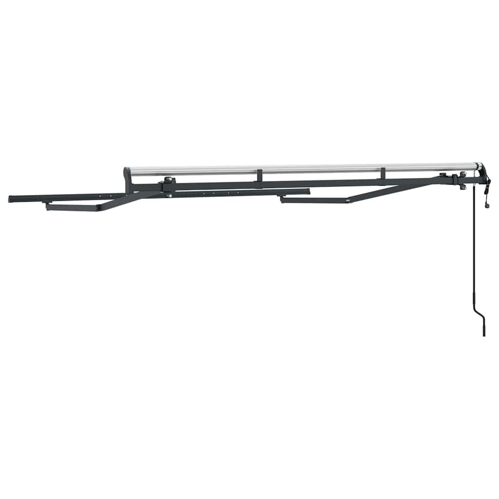 Cadru de copertină Antracit 2.5 x 2 m Metal GartenMobel Dekor