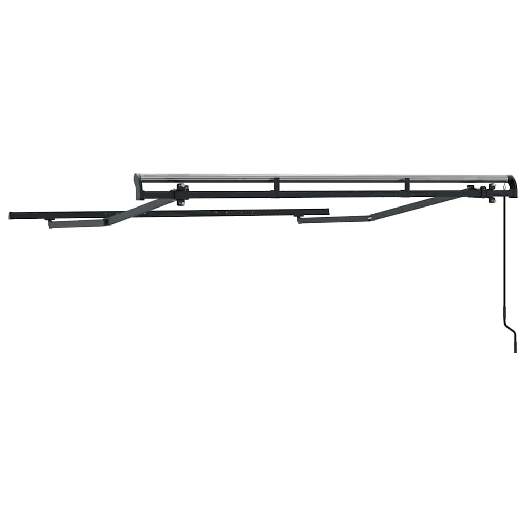 Cadru de copertină Antracit 2.5 x 2 m Metal GartenMobel Dekor