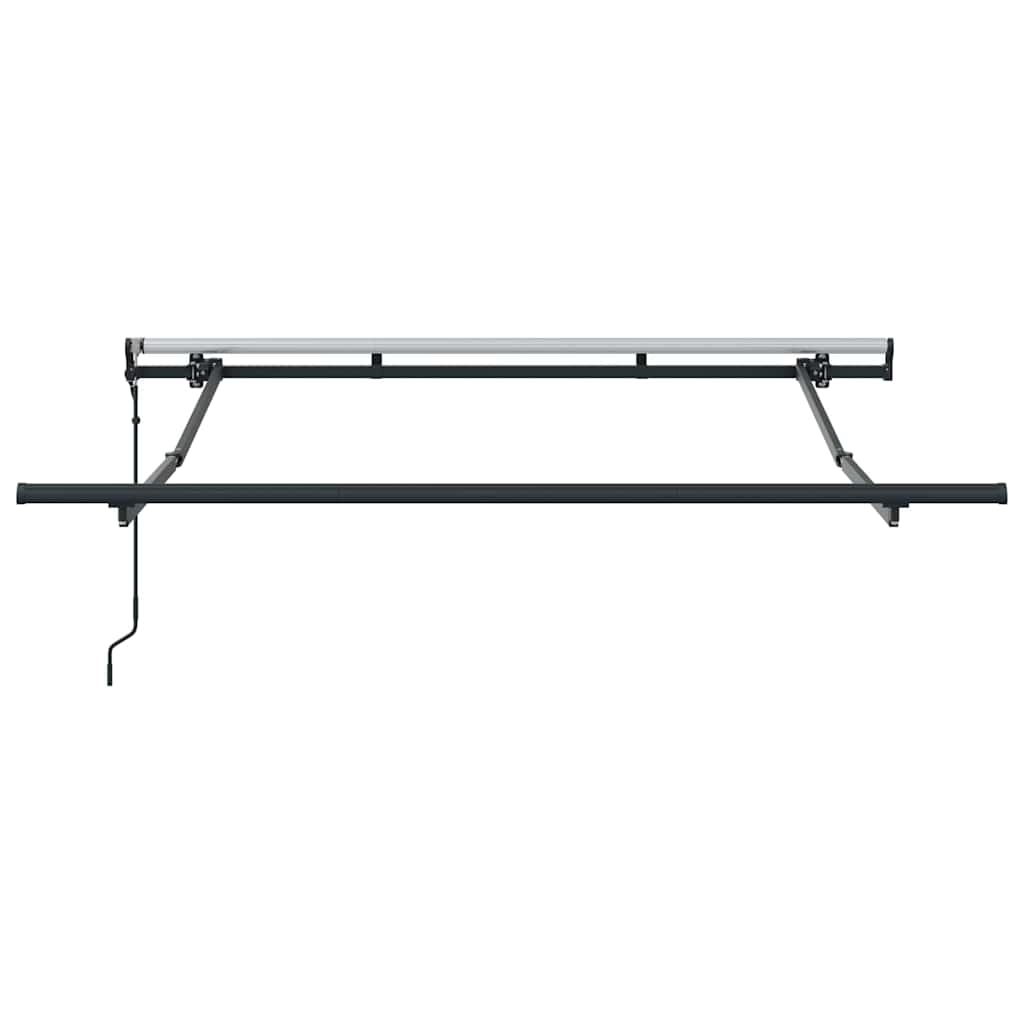 Cadru de copertină Antracit 2.5 x 2 m Metal GartenMobel Dekor