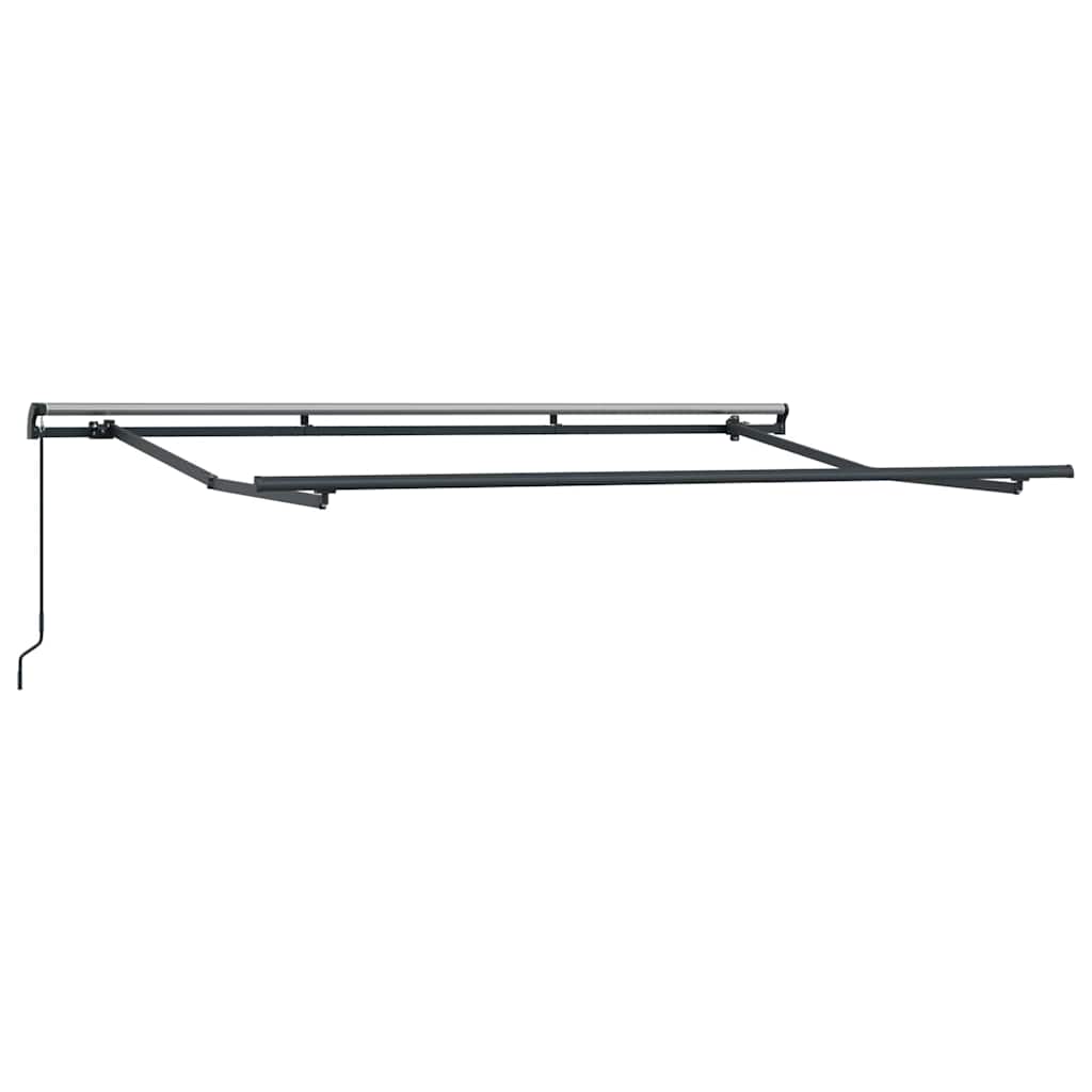 Cadru de copertină Antracit 3.5 x 2 m Metal GartenMobel Dekor