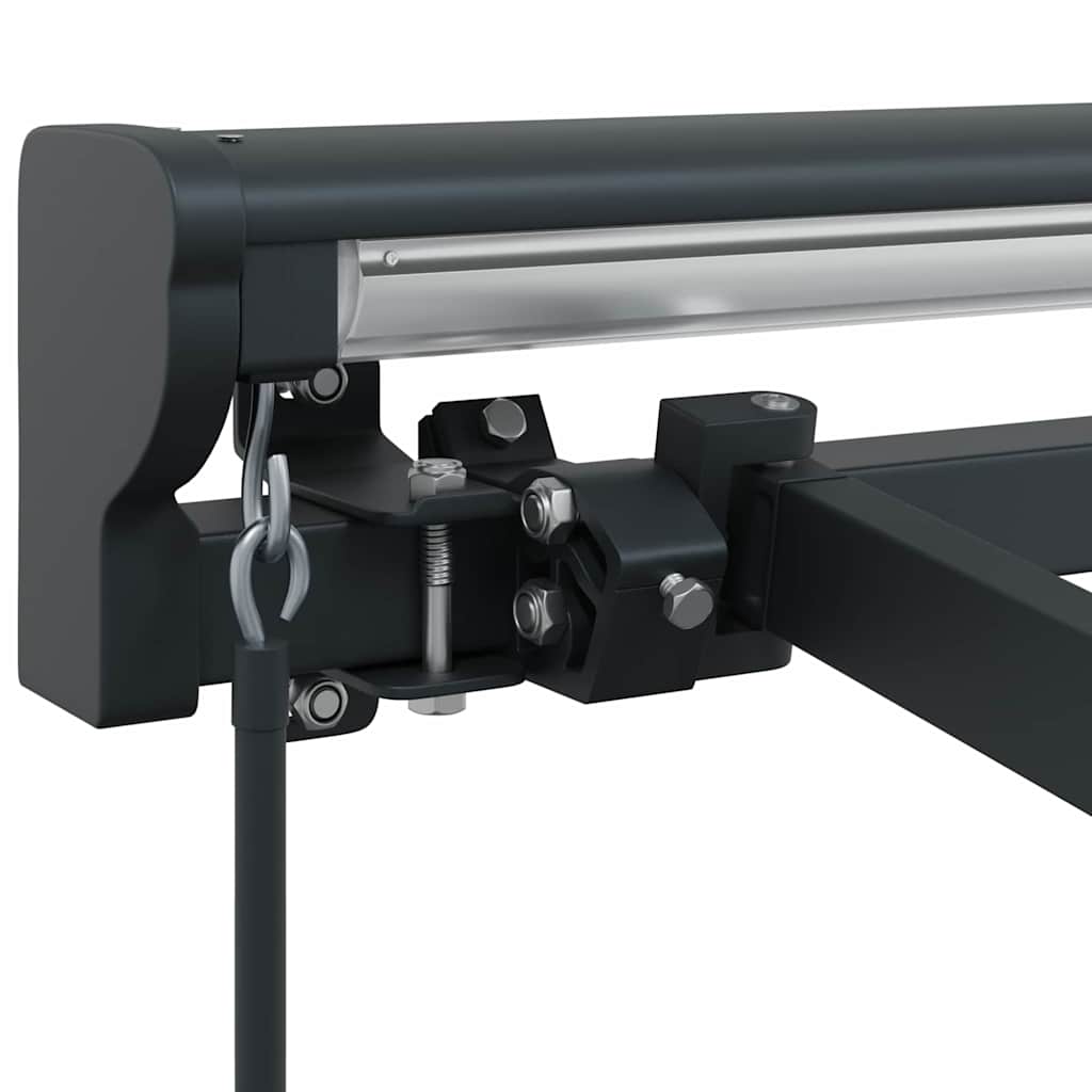 Cadru de copertină Antracit 3 x 2,5 m Oțel și aluminiu vopsit GartenMobel Dekor